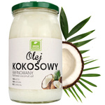 Olej kokosowy rafinowany 2x 900 ml bezzapachowy idealny do smażenia ZESTAW