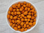 Orzeszki ziemne w panierce Paprykowe 1 kg orzechy w cieście Przekąska Crispy Nuts