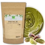 Pistacje surowe niesolone 100 g + Pasta pistacjowa Targroch 170 g - Zestaw Pistacjowy