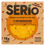 Ser roślinny SERio Peperoncino 150 g - roślinna alternatywa dla sera VEGE 