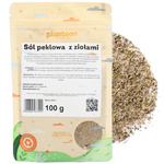 Sól peklowa z ziołami 100 g Planteon - aromatyczna peklosól do peklowania mięsa