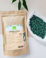 Spirulina 250mg w tabletkach - Suplement Diety 250 g - Naturalny detoks