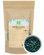 Spirulina i Chlorella Algi morskie - tabletki 2000 sztuk Suplement diety ZESTAW