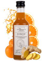 Syrop pomarańczowy z imbirem Eterno 200 ml