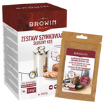 Szynkowar 1,5 kg + termometr worki 20 sztuk - zestaw Słuszny Kęs Browin