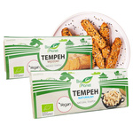 Tempeh naturalny 300 g + wędzony 275 g wegański Ekologiczny 300 g Bio Planet