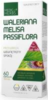 Waleriana Melisa Passiflora 450 mg 60 kaps. Medica Herbs - suplement diety