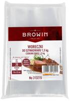 Woreczki foliowe do szynkowaru 1,5 kg 20 sztuk Browin