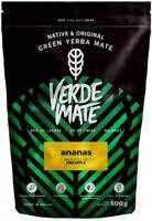 Yerba Verde Mate Green Ananas 500 g - jabłko trawa nagietek głóg olejek