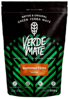 Yerba Verde Mate Green Summertime 500 g - chipsy kokosowe aromat karmelowy