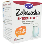 Żywe kultury bakterii Entero Jogurt 1 g (2 fiolki) Zakwaska - Vivo