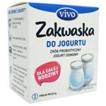 Żywe kultury bakterii do jogurtu 1 g (2 fiolki) Zakwaska - Vivo